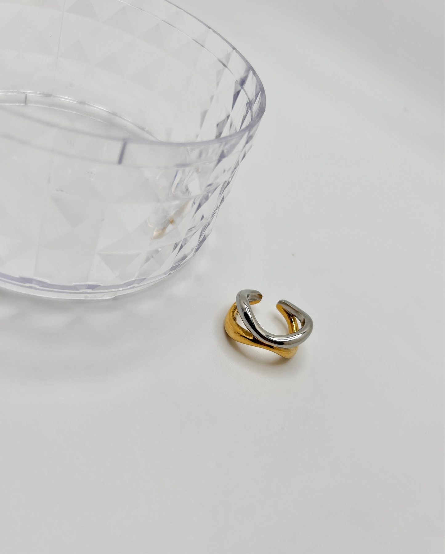 Chunky Two - Tone Ring