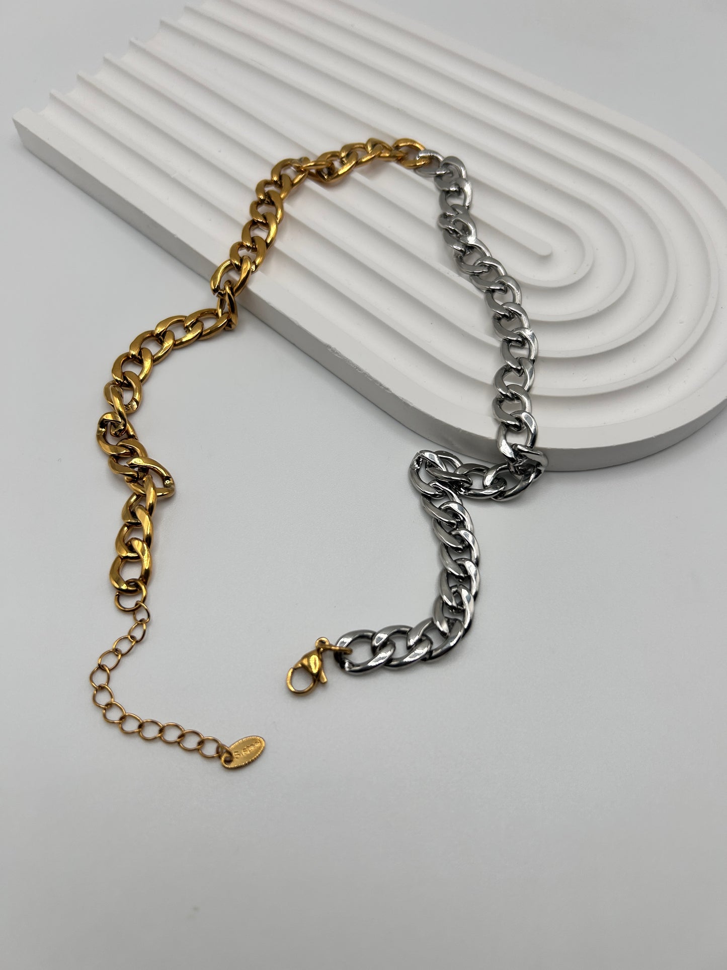 Two - Tone Cuban Necklace