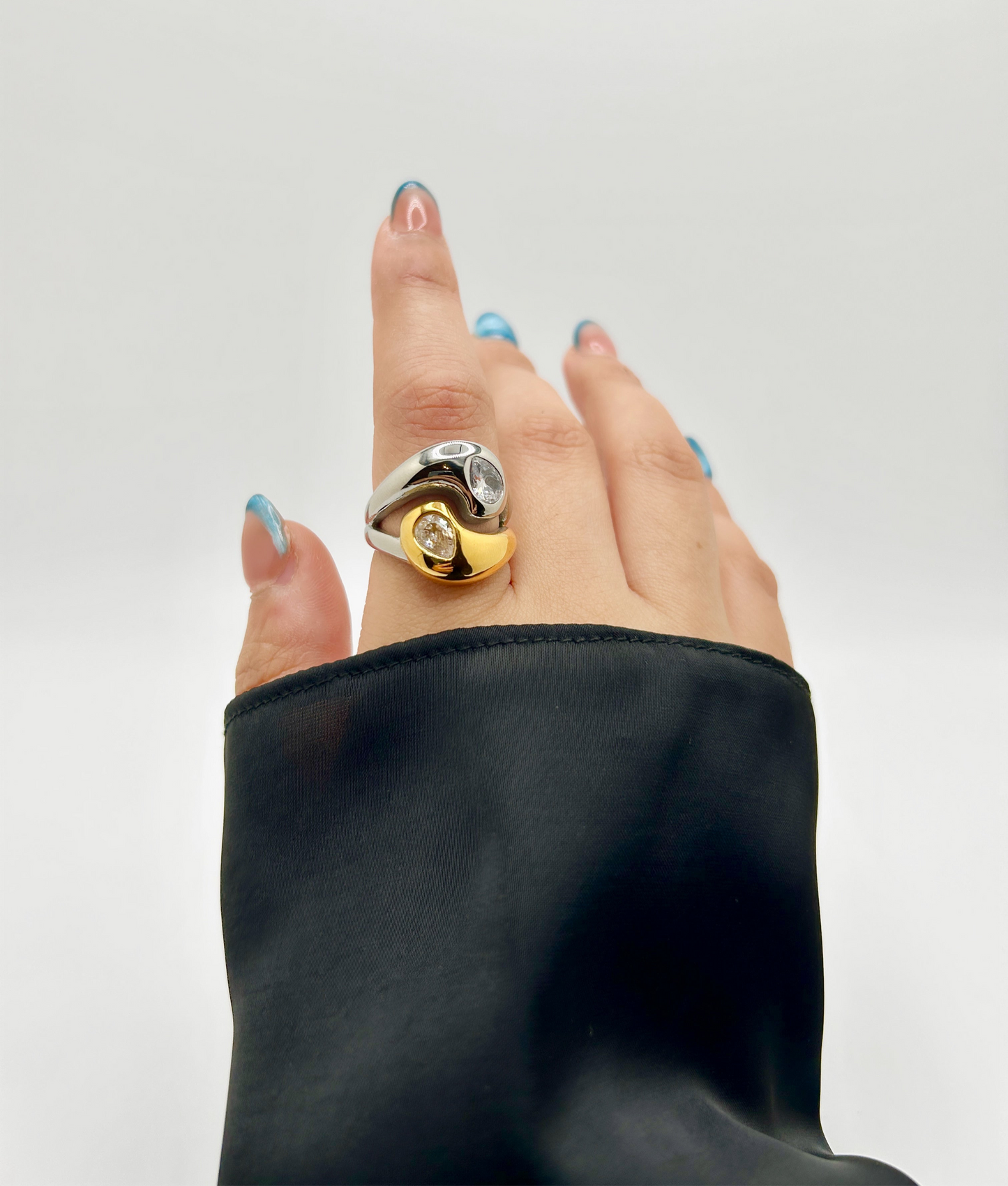 Bold Bicolor Ring