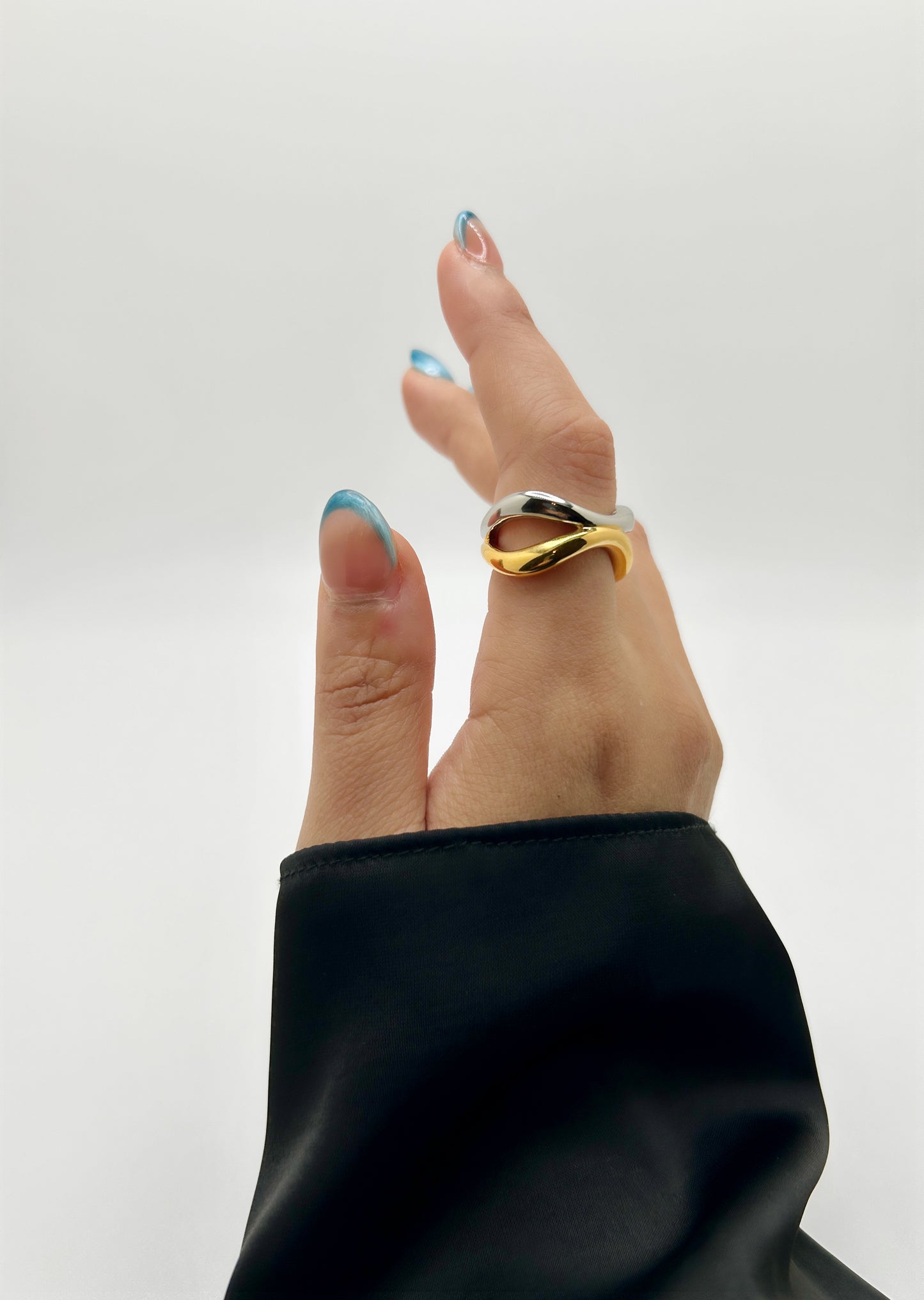 Chunky Two - Tone Ring