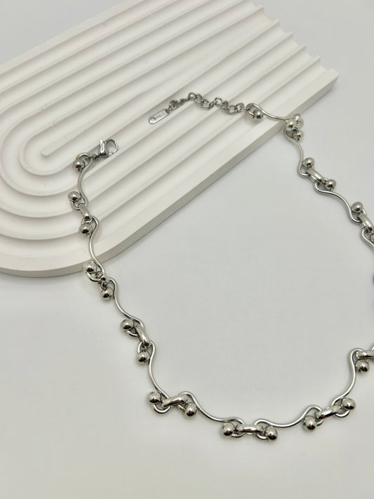 Beaded Link Necklace