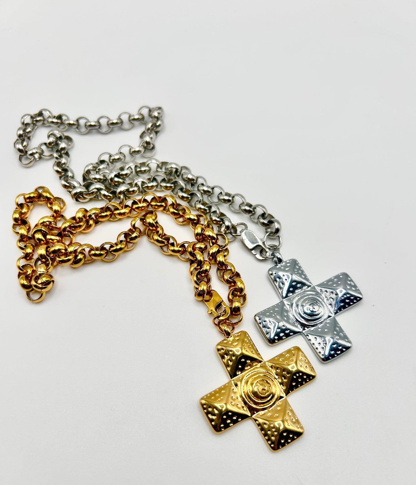 Chunky Cross Necklace