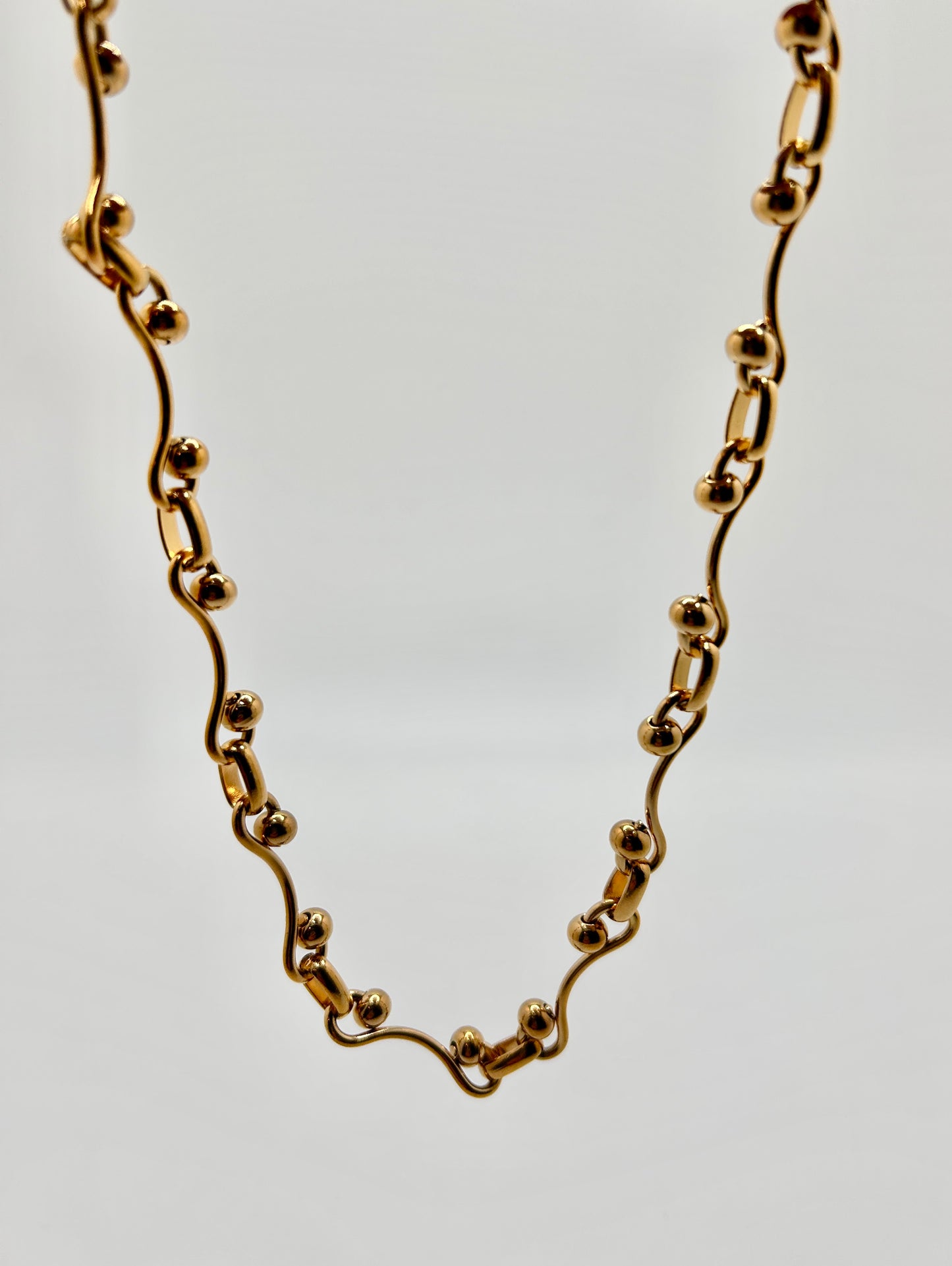 Beaded Link Necklace