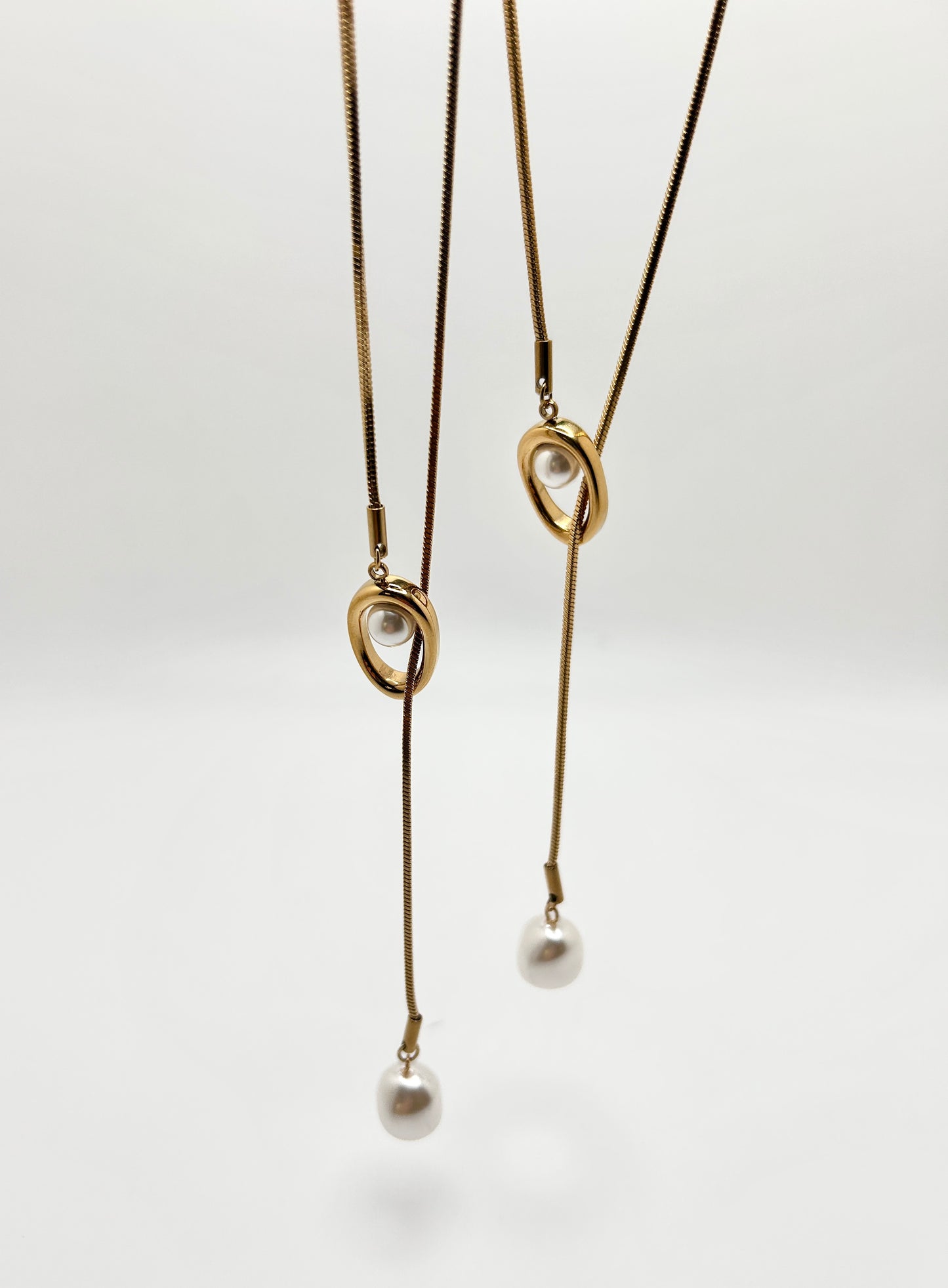 Eva Freshwater Pearl Tassel Necklace