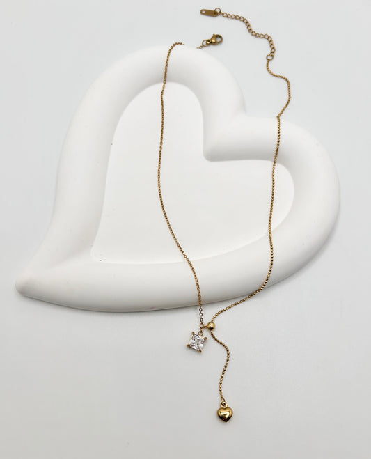 Amara Dainty Tassel Necklace