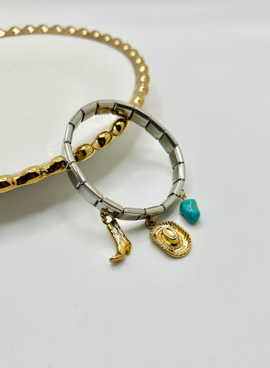 Rodeo Chic Italian Charm Bracelet