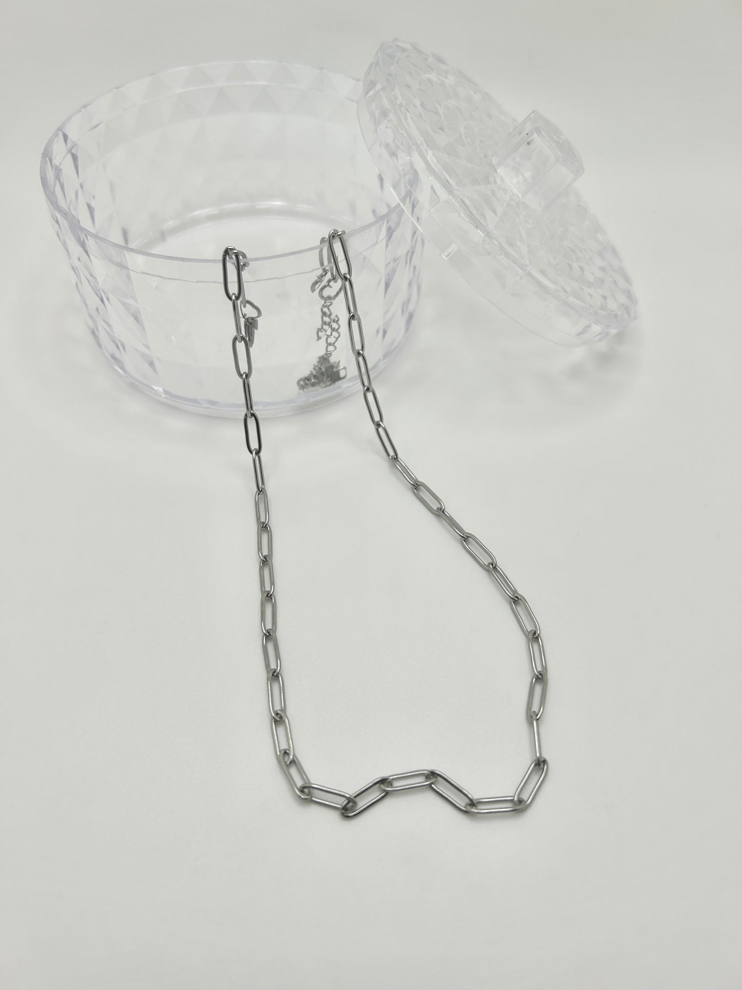 Clara Paper Clip Necklace