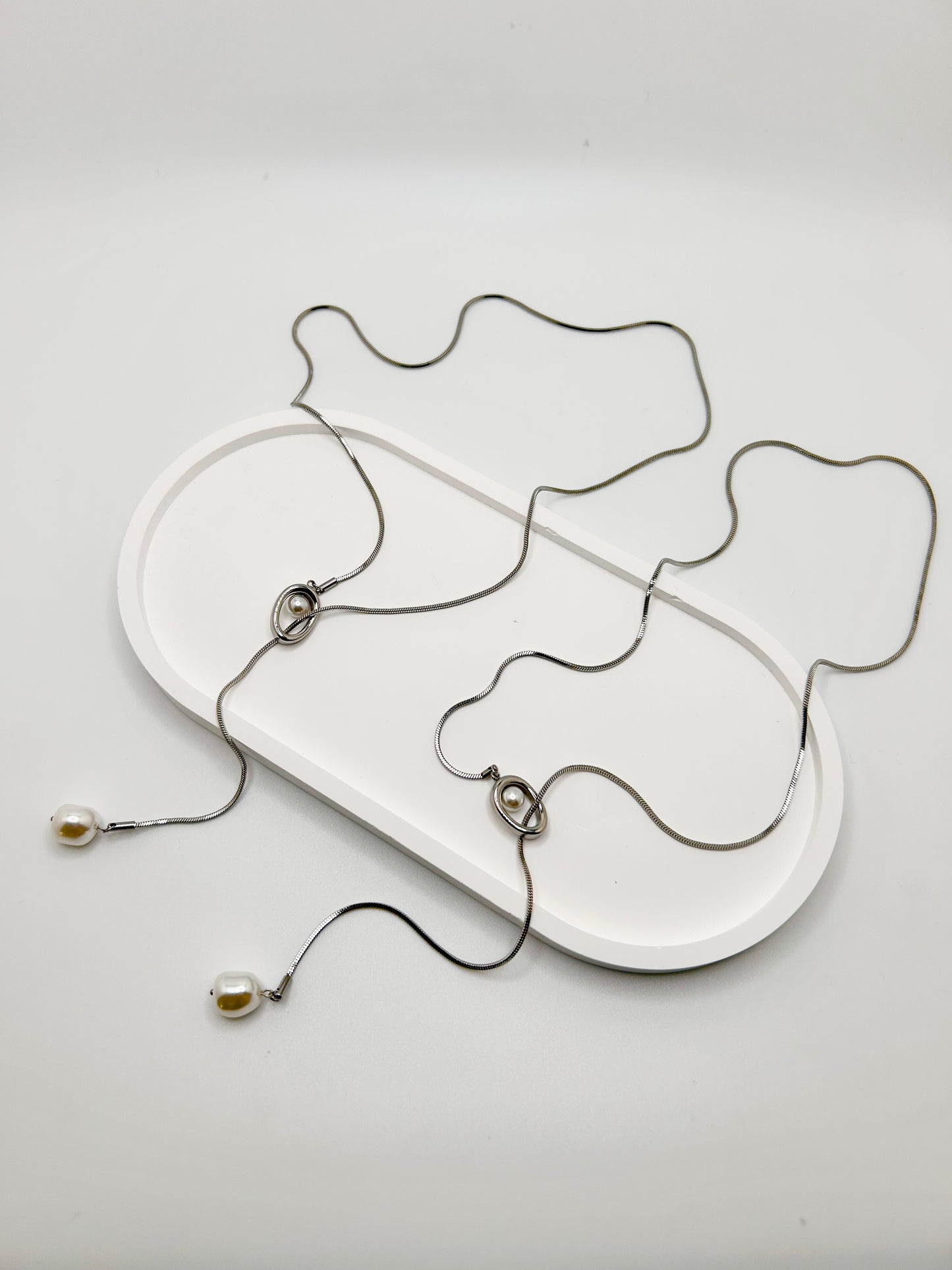 Eva Freshwater Pearl Tassel Necklace